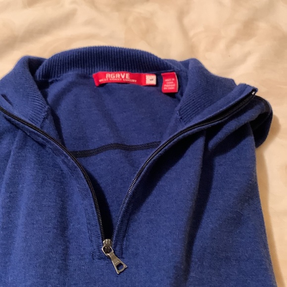 Men’s pullover zip neck sweater - Picture 5 of 5